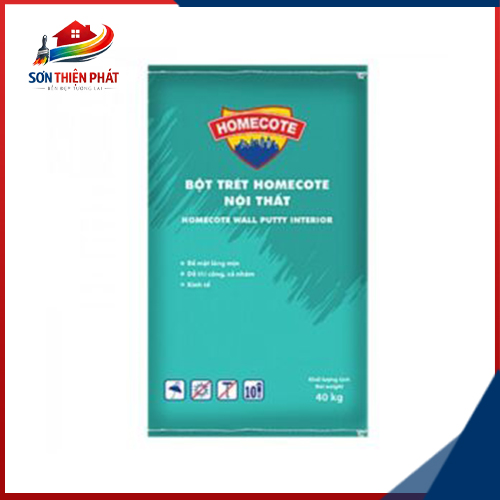Bột Homecote nội thất - 40kg