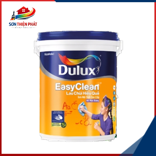 Dulux EasyClean lau chùi hiệu quả (bóng)