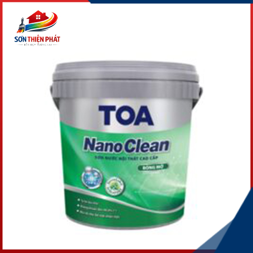 Sơn nội thất Toa NanoClean bóng mờ - 5l