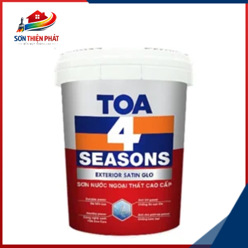 Toa 4 Seasons Exterior Satin Glo (Bóng mờ) 5l