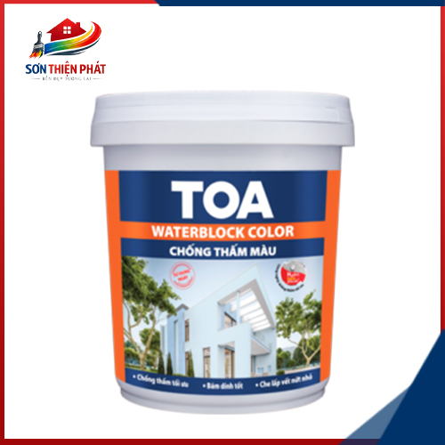Toa Waterblock Color - Chống thấm màu - 20kg